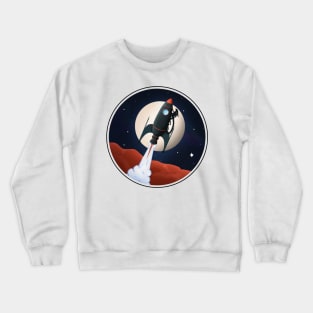 Friendly Aliens Crewneck Sweatshirt